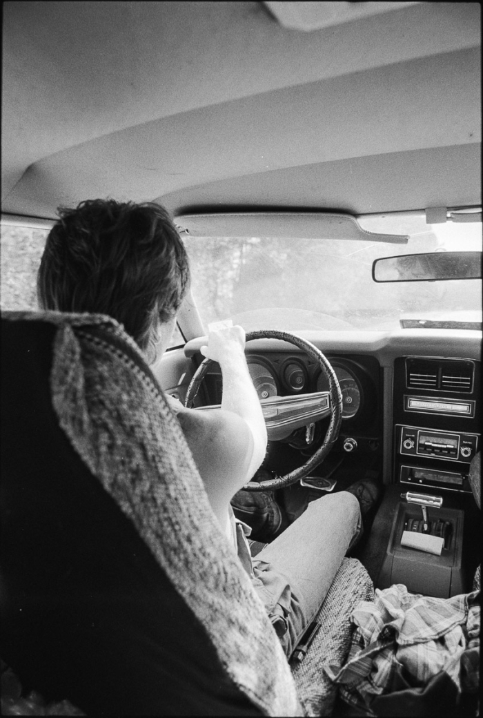 Photographier la banalité - Ford Mustang fastback 1977 - Nacogdoches, Texas, 1986 - Photo : © Sebastien Desnoulez