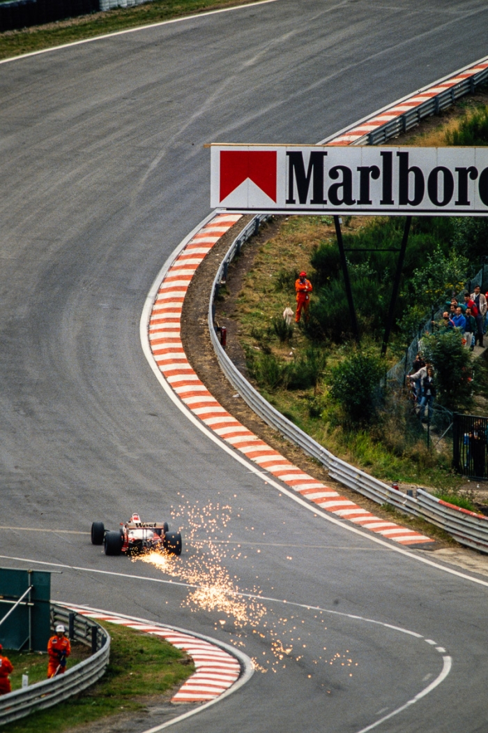 Piercarlo Ghinzani / Zakspeed - Grand Prix de Belgique de Formule 1 1988 - Photo : © Sebastien Desnoulez Photographe