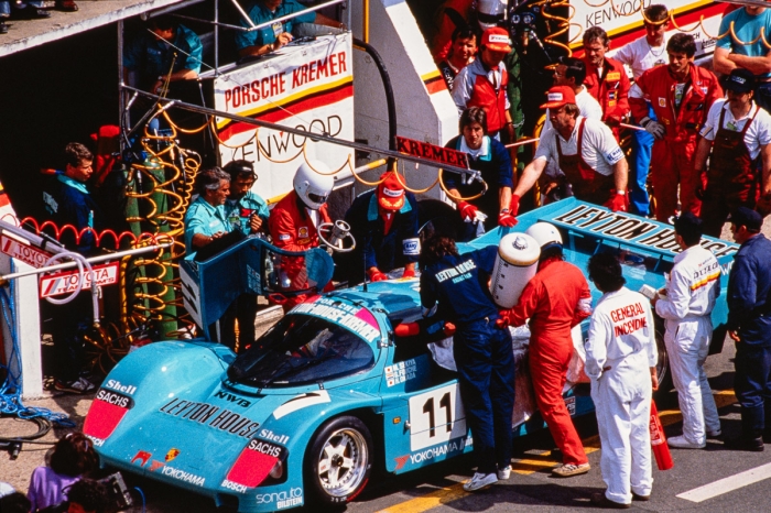 Pit Stop   24 Heures Du Mans 1989   Photo : © Sebastien Desnoulez