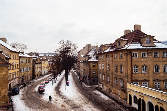 Prague   Tchécoslovaquie, Février 1991   Photo : © Sebastien Desnoulez