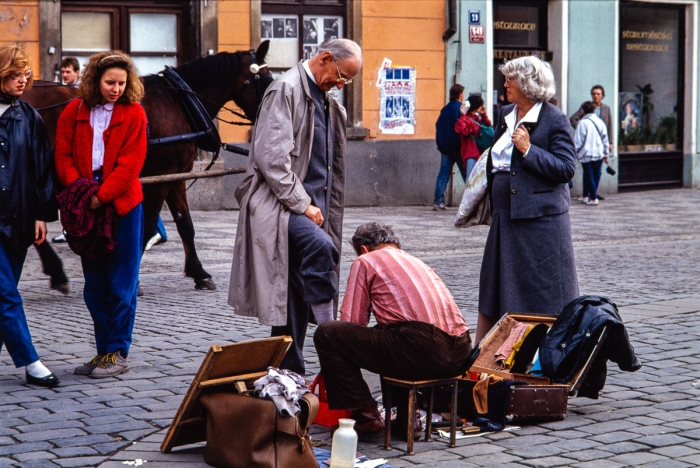 Prague Tchecoslovaquie Mars 1991 Photo Sebastien Desnoulez 01