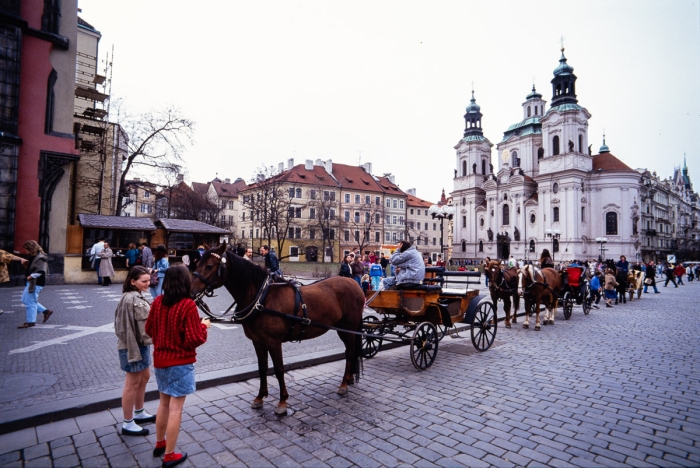 Prague Tchecoslovaquie Mars 1991 Photo Sebastien Desnoulez 19