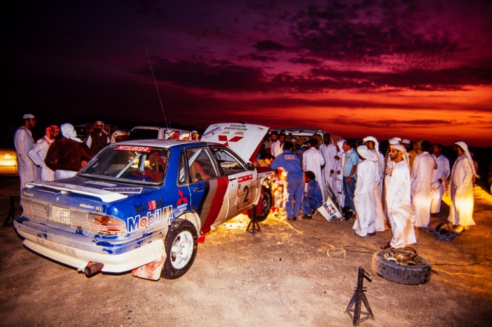Rallye De Dubai 1991 - Photo : © Sebastien Desnoulez