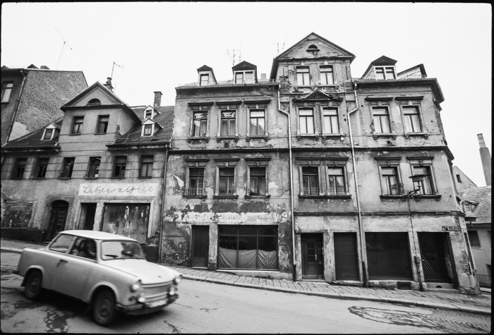 Reichenbach im Vogtland, ex-Allemagne de l'Est (RDA-DDR), Mars 1991 - Photo : © Sebastien Desnoulez