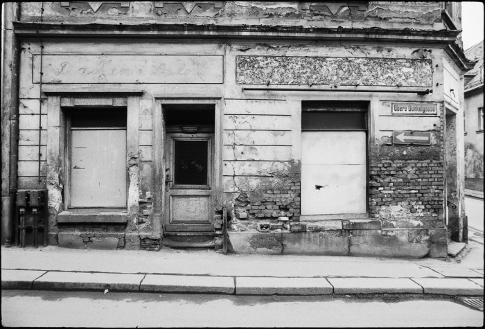 Reichenbach im Vogtland, ex-Allemagne de l'Est (RDA-DDR), Mars 1991 - Photo : © Sebastien Desnoulez
