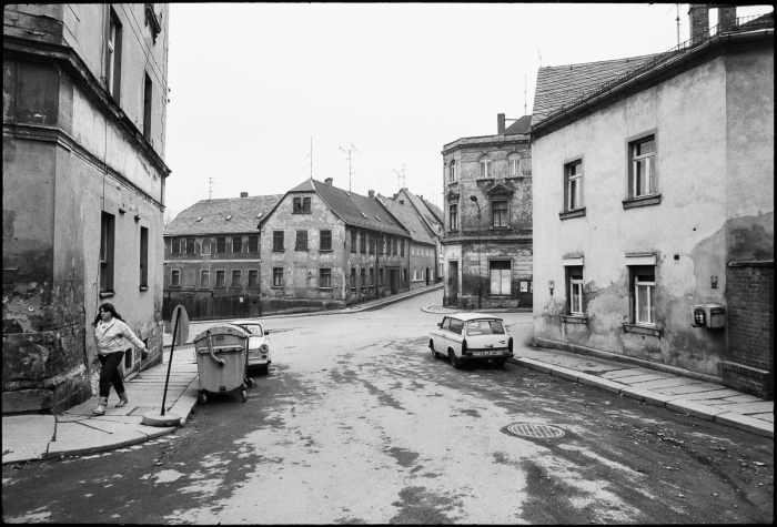 Reichenbach im Vogtland, ex-Allemagne de l'Est (RDA-DDR), Mars 1991 - Photo : © Sebastien Desnoulez