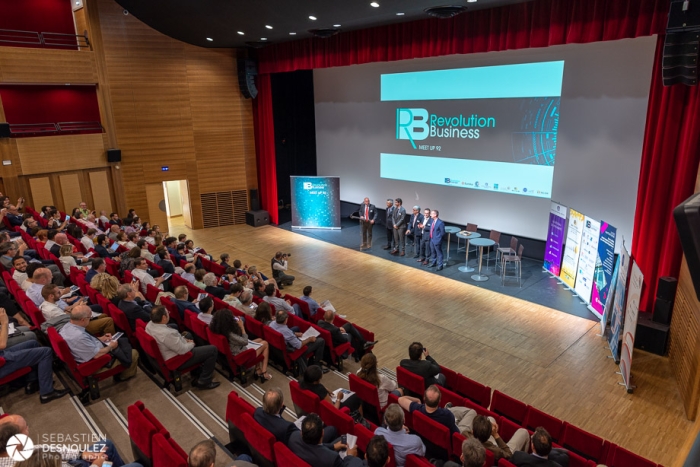 Reportage événementiel Meet up 92 des clubs d'entrepreneurs sur la blockchain - Photo : © Sebastien Desnoulez Photographe
