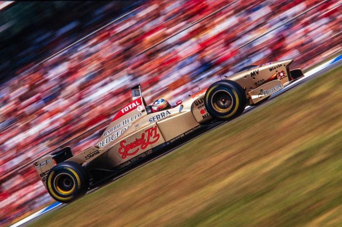 Rubens Barrichello Jordan Peugeot GP Allemagne F1 1996 2 Sebastien Desnoulez