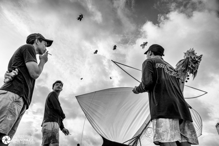 Sanur Village Kite Festival à Bali - Photo : © Sebastien Desnoulez Photographe Auteur