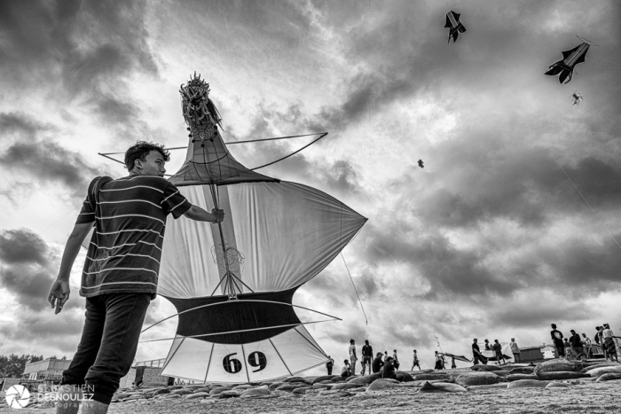 Sanur Village Kite Festival à Bali - Photo : © Sebastien Desnoulez Photographe Auteur