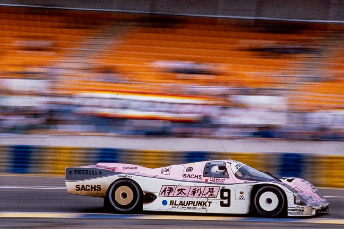 Stuck Wollek / Porsche Joest 3ème   24 Heures Du Mans 1989   Photo : © Sebastien Desnoulez