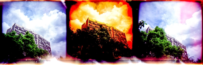 Triptyque - Série Hallucinations - Holga - Photo : © Sebastien Desnoulez