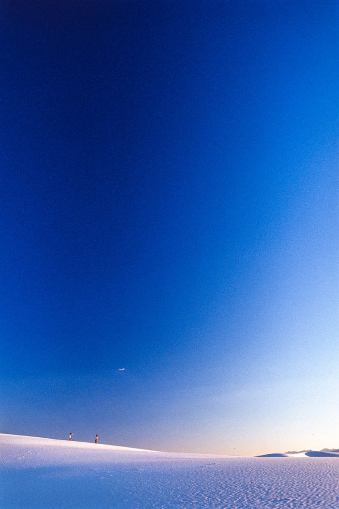 White Sands, Nouveau-Mexique - Dunes de sable blanc 1989 - Photo : © Sebastien Desnoulez