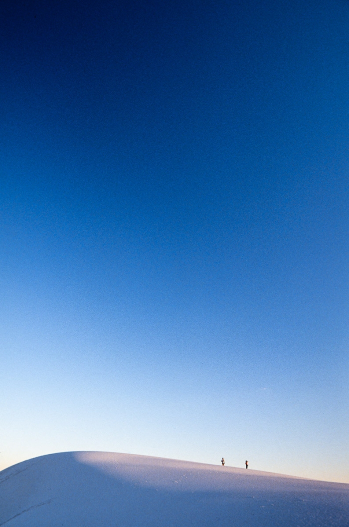 White Sands, Nouveau-Mexique - Dunes de sable blanc 1989 - Photo : © Sebastien Desnoulez