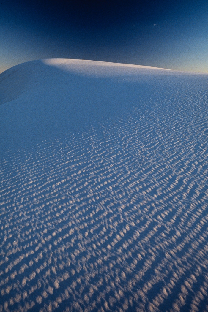 White Sands, Nouveau-Mexique - Dunes de sable blanc 1989 - Photo : © Sebastien Desnoulez