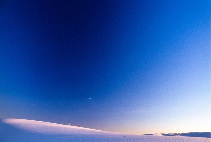 White Sands, Nouveau-Mexique - Dunes de sable blanc 1989 - Photo : © Sebastien Desnoulez