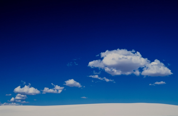 White Sands, Nouveau-Mexique - Dunes de sable blanc 1993 - Photo : © Sebastien Desnoulez