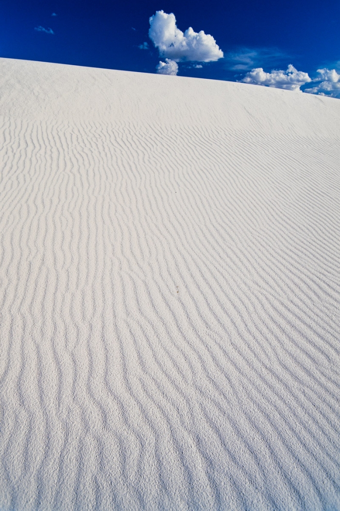 White Sands, Nouveau-Mexique - Dunes de sable blanc 1993 - Photo : © Sebastien Desnoulez