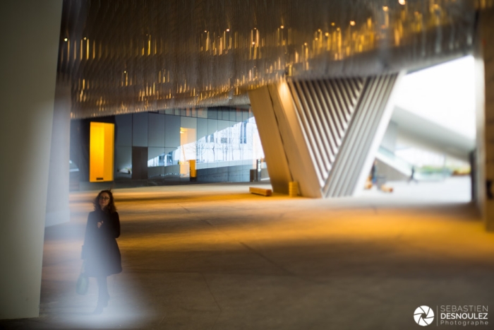 Architecture - Sous la Philharmonie de Paris, Parc de la Villette, Paris - Photo : Sebastien Desnoulez