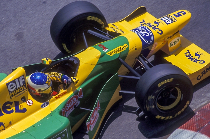 Grand-Prix de Monaco 1993 - Michael Schumacher / Benetton - Photo : © Sebastien Desnoulez Photographe auteur