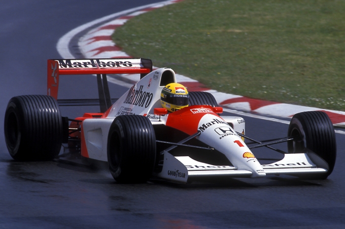 Grand-Prix de San Marin 1991 - Ayrton Senna / Mac Laren - Photo : © Sebastien Desnoulez Photographe auteur