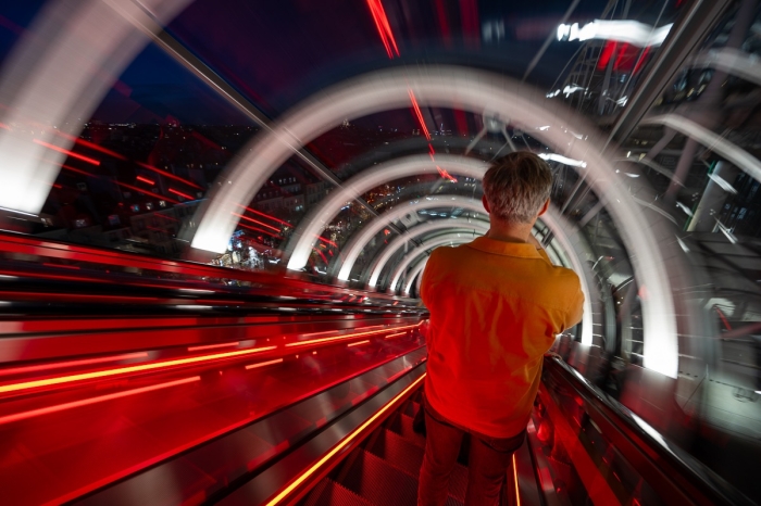 La Chenille, Centre Georges Pompidou - Paris - Photo : © Sebastien Desnoulez Photographe d'ambiances et d'architecture