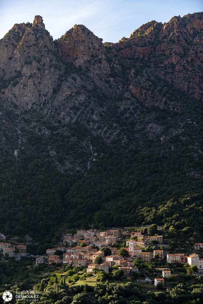Piana, Corse - Photo : © Sebastien Desnoulez photographe d'ambiances et de paysage
