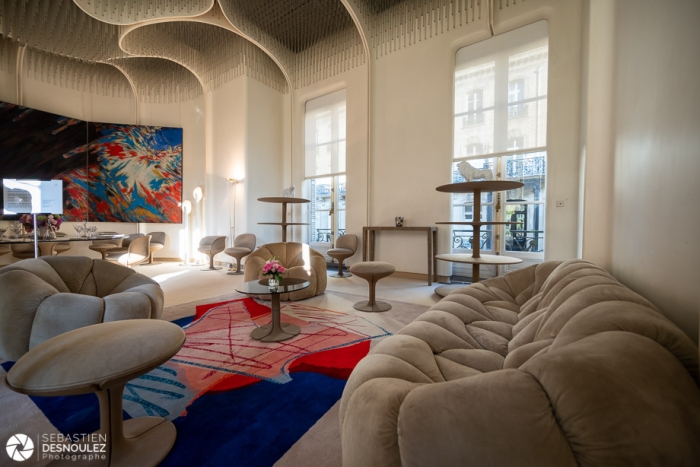 Salle à manger Paulin, Palais de l'Elysée, Journées du Patrimoine 2022, Paris -  Photo : © Sebastien Desnoulez Photographe Auteur