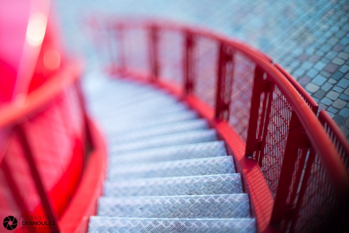 Escalier Folie, Parc De La Villette, Paris   Photo : Sebastien Desnoulez