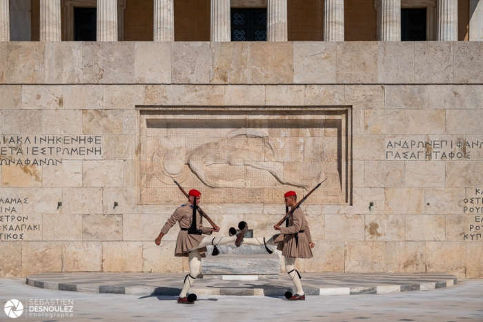 Evzone, Athènes, Grèce - Photo : © Sebastien Desnoulez photographe d'ambiances et d'architecture