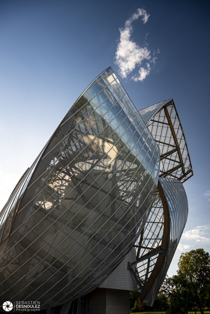 Fondation Louis Vuitton à Paris – Photo : © Sebastien Desnoulez photographe d’ambiances et d’architecture