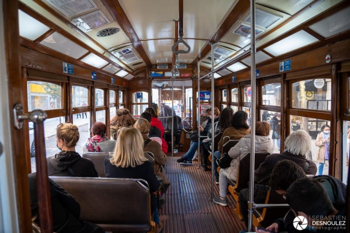 Tramway, Lisbonne - Photo : © Sebastien Desnoulez Photographe Auteur