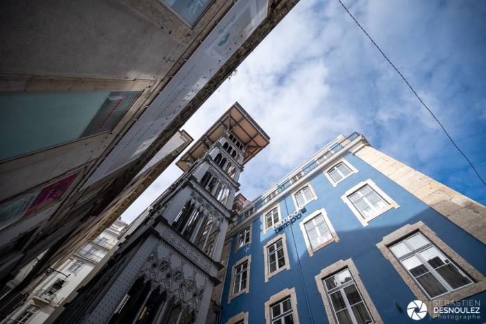 Elevador De Santa Justa, Lisbonne - Photo : © Sebastien Desnoulez Photographe Auteur