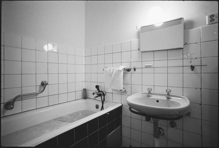 Ma chambre à l'hotel Europa, Prague, Mars 1991 - Photo : © Sebastien Desnoulez