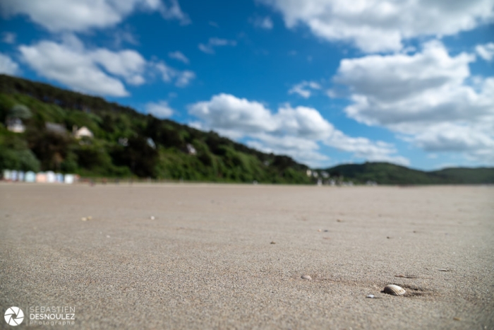 Plage de St Michel en Grève, Côtes d'Armor - Photo : © Sebastien Desnoulez photographe auteur