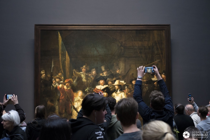 Rembrandt la relève de la garde au Rijksmuseum - Photo : © Sebastien Desnoulez photographe d'ambiances et d'architecture