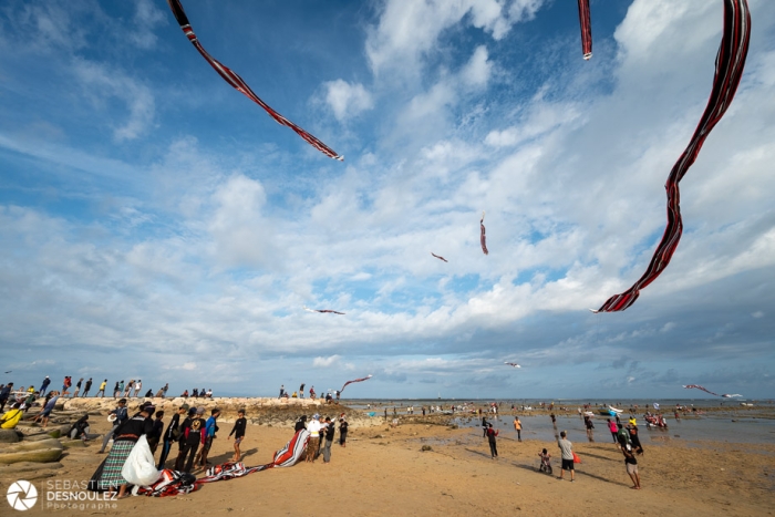 Sanur Village Kite Festival à Bali - Photo : © Sebastien Desnoulez Photographe Auteur