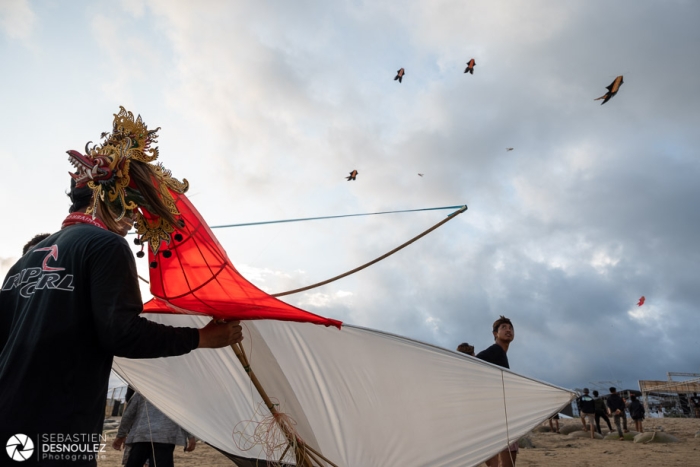 Sanur Village Kite Festival à Bali - Photo : © Sebastien Desnoulez Photographe Auteur