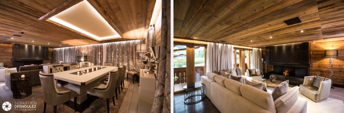 Sejour Et Salon Suite Hotel De Luxe A Gstaad   Photo :  Sebastien Desnoulez  Photographe Architecture Interieur Et Decoration