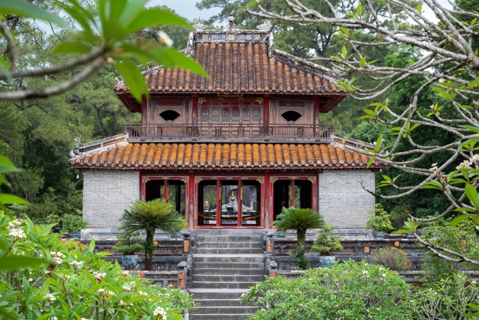 Tombeau de Minh Mang à Hué au Vietnam   Photo : © Sebastien Desnoulez Photographe Auteur