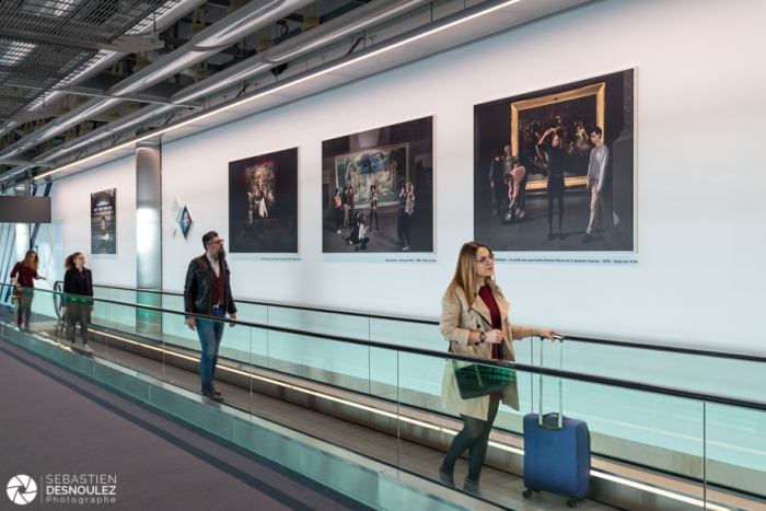 Un regard sur le musée d'Orsay & de l'Orangerie par les étudiants de l'école Louis Lumière - Reportage pour Aéroports de Paris - Photo : © Sebastien Desnoulez photographe d'ambiances et d'architecture