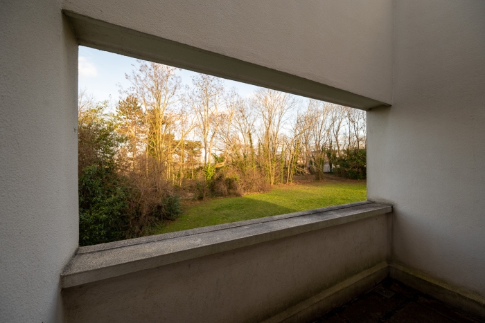 Villa Savoye à Poissy - Mise en valeur du paysage par Le Corbusier - Photo : © Sebastien Desnoulez Photographe d'architecture