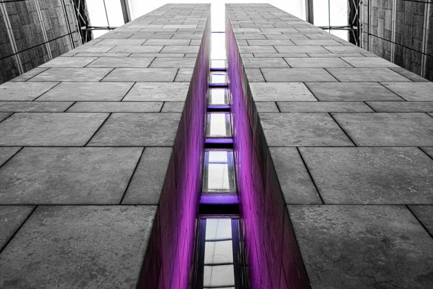 Purple splash Photo Sebastien Desnoulez Photographe Architecture