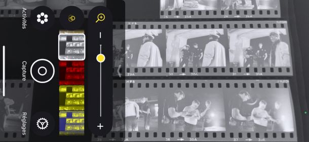 Comment visualiser des negatifs avec un smartphone