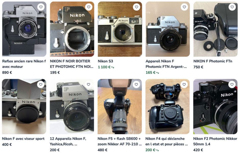 Nikon F occasion