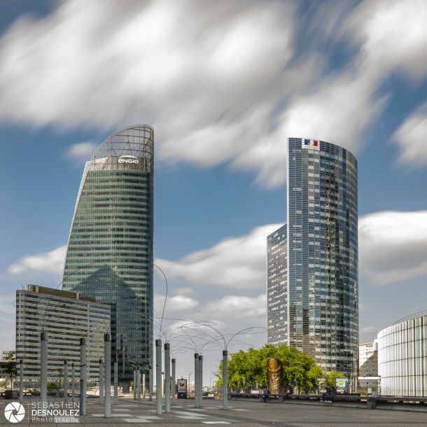 Utsurohi, Tours Engie et Sequoia, La Défense - Photo : © Sebastien Desnoulez photographe d'ambiances et d'architecture