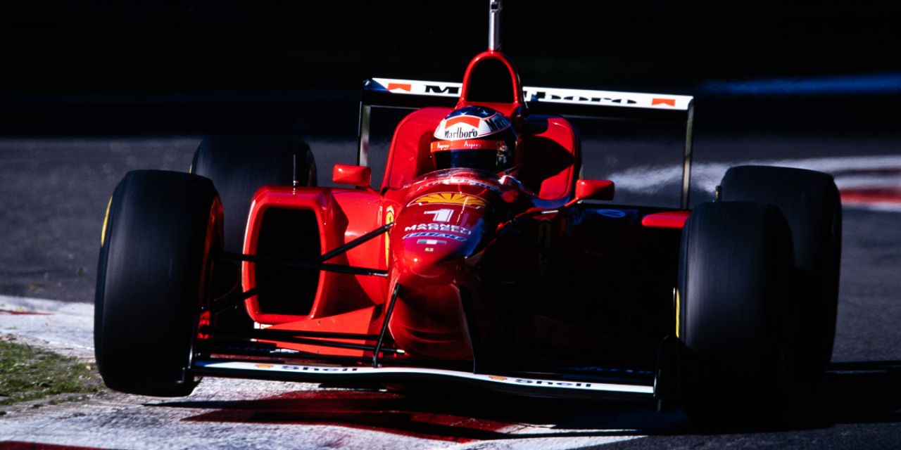 Michael Schumacher Ferrari GP Italie F1 1996 Sebastien Desnoulez