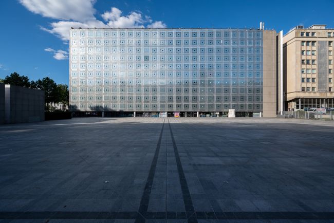 Institut du Monde Arabe 02 Photo Sebastien Desnoulez photographe d ambiances et d architecture