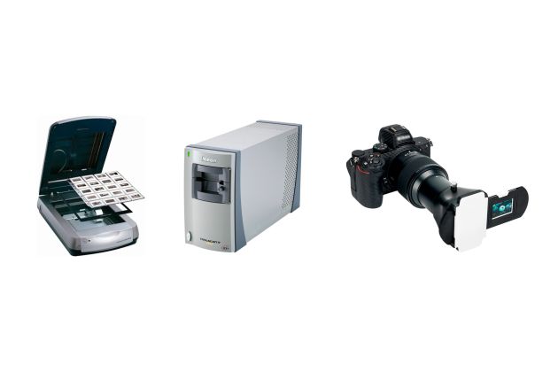 scanner ses photos argentiques scanner a plat nikon coolscan ou appareil photo