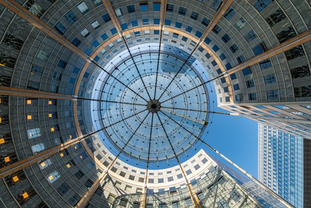 Place du Dôme à La Défense, Paris - Photo : © Sebastien Desnoulez photographe d'ambiances et d'architecture